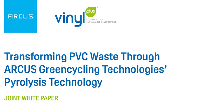 Transforming PVC Waste Through ARCUS Greencycling Technologies’ Pyrolysis Technology